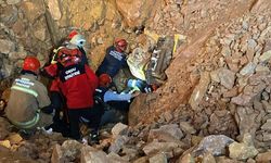 Ordu’da göçük altından bir kişinin cansız bedeni çıkartıldı