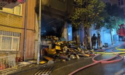 İş yerinde çıkan yangın binayı sardı: 1 yaralı