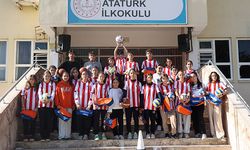 Büyükşehir'den minik sporculara destek