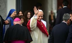 Papa 14. Leo, Şişli’deki Kutsal Ruh Katedrali’ne geldi