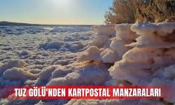 Tuz Gölü'nden kartpostal manzaraları