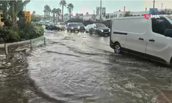 Bodrum sokakları bir saatte göle döndü