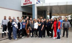 Serik Devlet Hastanesi'nde tatbikat