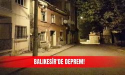 Balıkesir'de deprem!