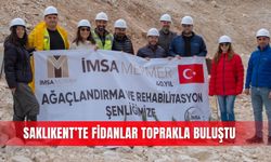Saklıkent’te fidanlar toprakla buluştu