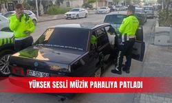 Yüksek sesli müzik pahalıya patladı