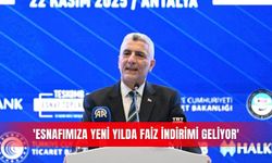 'Esnafımıza yeni yılda faiz indirimi geliyor'