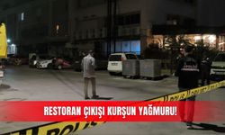 Restoran çıkışı kurşun yağmuru!