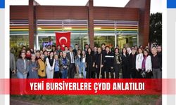 Yeni bursiyerlere ÇYDD anlatıldı