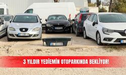 3 yıldır yediemin otoparkında bekliyor!