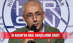10 Kasım’da okul bahçelerine davet