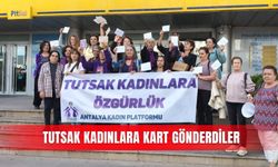 Tutsak kadınlara kart gönderdiler