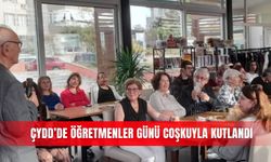 ÇYDD’de Öğretmenler Günü coşkuyla kutlandı