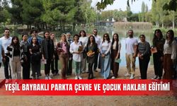 Büyükşehir’den yeşil bayraklı parkta çevre ve çocuk hakları eğitimi