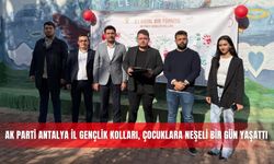 AK Parti Antalya İl Gençlik Kolları, çocuklara neşeli bir gün yaşattı