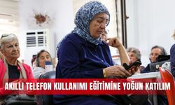 Akıllı telefon kullanımı eğitimine yoğun katılım