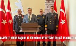 Asayişte rekor başarı! 10 bin 900 olayın yüzde 99,15’i aydınlatıldı