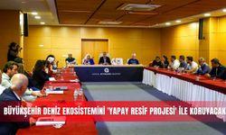 Büyükşehir deniz ekosistemini 'Yapay Resif Projesi' ile koruyacak