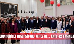 Cumhuriyet resepsiyonu Kepez’de... KKTC 42 yaşında!