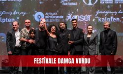 Festivale damga vurdu