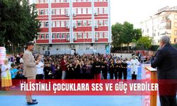 Filistinli çocuklara ses ve güç verdiler