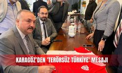 Karagöz’den 'Terörsüz Türkiye' mesajı