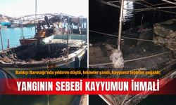 Balıkçı Barınağı’nda yıldırım düştü, tekneler yandı, kayyuma tepkiler çoğaldı; Yangının sebebi kayyumun ihmali