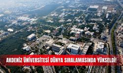Akdeniz Üniversitesi dünya sıralamasında yükseldi!