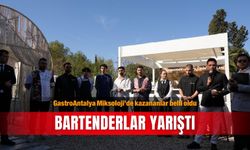 GastroAntalya Miksoloji’de kazananlar belli oldu: Bartenderlar yarıştı