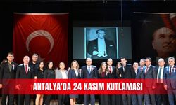 Antalya'da 24 Kasım kutlaması