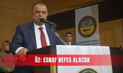 Öz: Esnaf nefes alacak