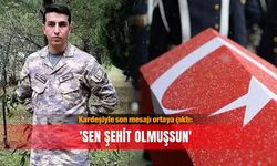 Şehit Ahmet Yasir Kuyucu’nun kardeşiyle son mesajı ortaya çıktı: 'Sen şehit olmuşsun'