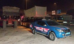 Manavgat'ta kum hırsızları yakalandı