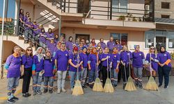 Alanya'da personellerden 'kadına şiddet' farkındalığı