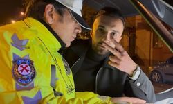 ‘Dur’ ihtarına uymayan alkollü sürücünün rahatlığı pes dedirtti