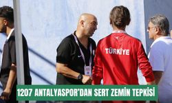 1207 Antalyaspor’dan sert zemin tepkisi: “Bu zemin futbola uygun değil”