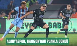Alanyaspor, Trabzon’dan puanla döndü
