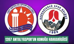 1207 Antalyaspor’un konuğu Hakkarigücü