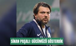 Sinan Paşalı: Gücümüzü gösterdik