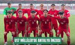 U17 Milliler'de Antalya imzası