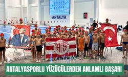 Antalyasporlu yüzücülerden anlamlı başarı