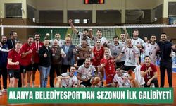 Alanya Belediyespor’dan sezonun ilk galibiyeti