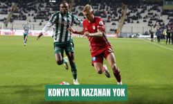 Konya'da kazanan yok: Antalyaspor 1 puanla yetindi