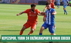 Kepezspor, yarın 24 Erzincanspor'u konuk edecek