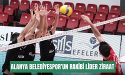 Alanya Belediyespor’un rakibi lider Ziraat Bankkart