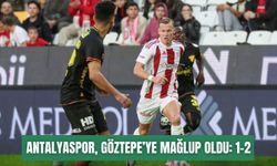 Antalyaspor, Göztepe’ye mağlup oldu: 1-2