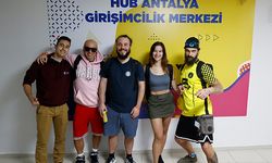 Hub Antalya Girişimcilik Merkezi'ni ziyaret ettiler