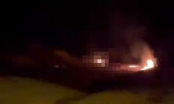 Alevler içinde kaldı