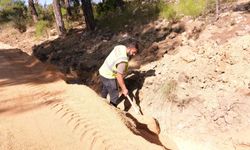 Manavgat'ta yeni içme suyu hattı imalatı gerçekleştiriliyor