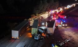 Edirne'de zincirleme kaza: Ölü ve yaralılar var